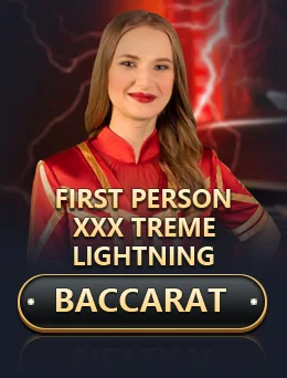 First Person Xxxtreme Lightning Baccarat app thumbnail by Evolution