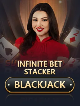 Infinite Bet Stacker Blackjack app thumbnail by Evolution