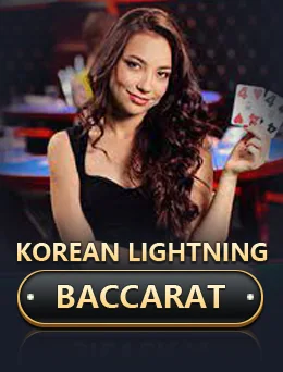Korean Lightning Baccarat app thumbnail by Evolution